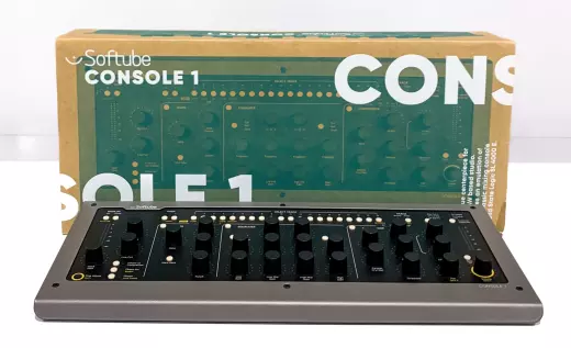 Softube - Console 1 MK II Hardware and Software Mixer w/Integrated UAD Control 3
